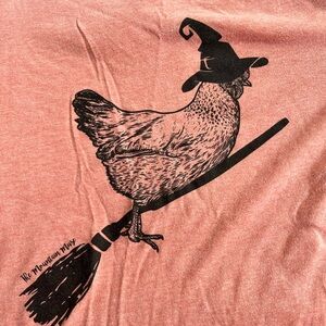 Funny halloween chicken women’s shirt